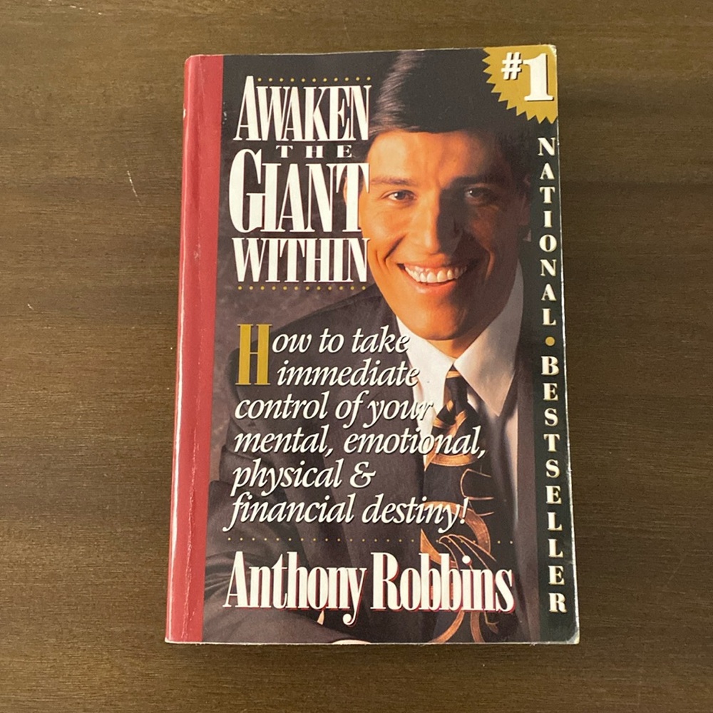 Awaken the Giant Within by Anthony Robbins (paperback, 1992) ISBN 0671791540